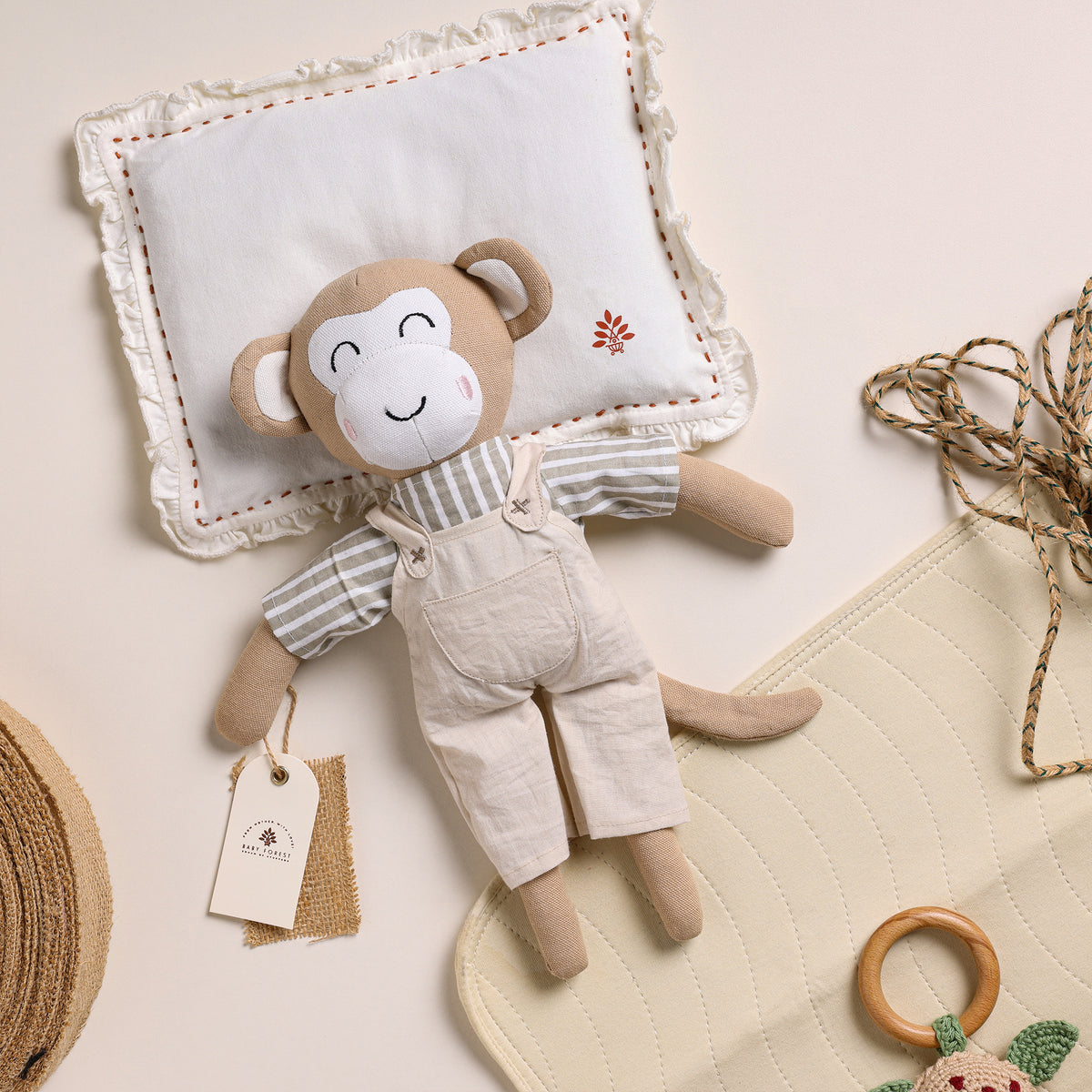 Cuddly Buddies Mr. Monkey Soft Toy Image 01