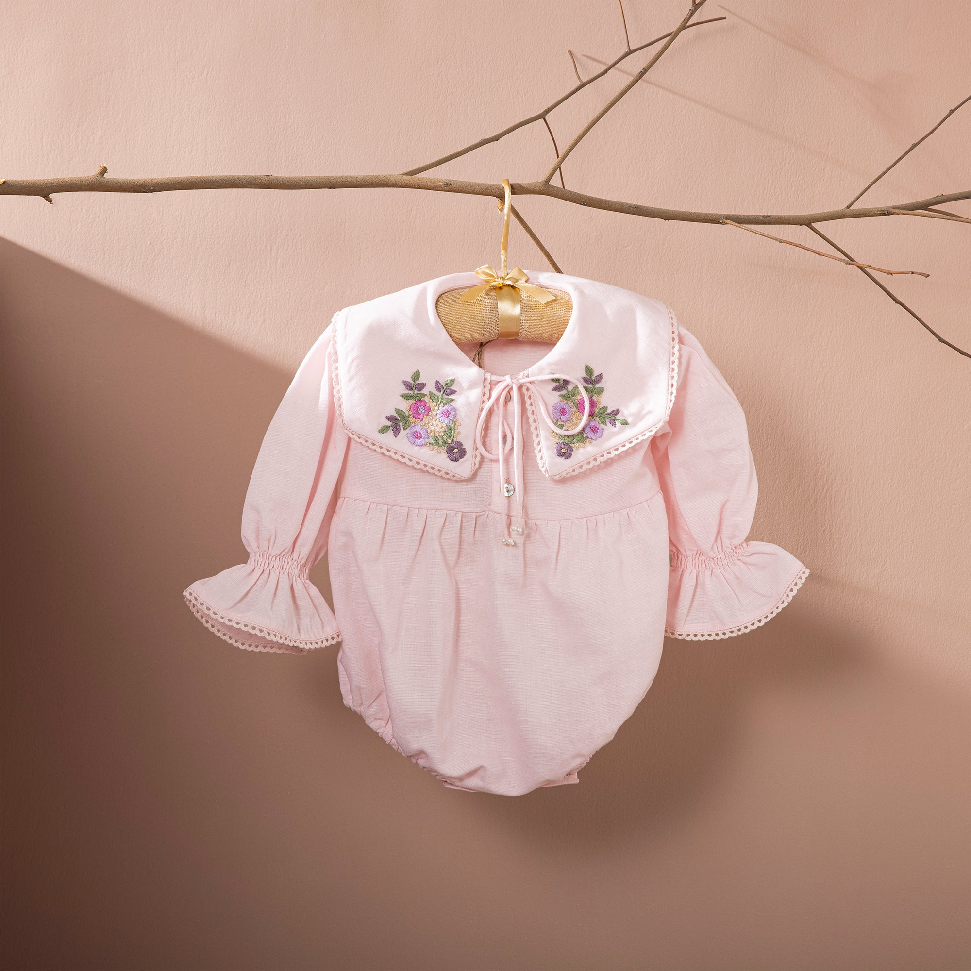 Poshaak Hand Embroidered Bodysuit Image 01