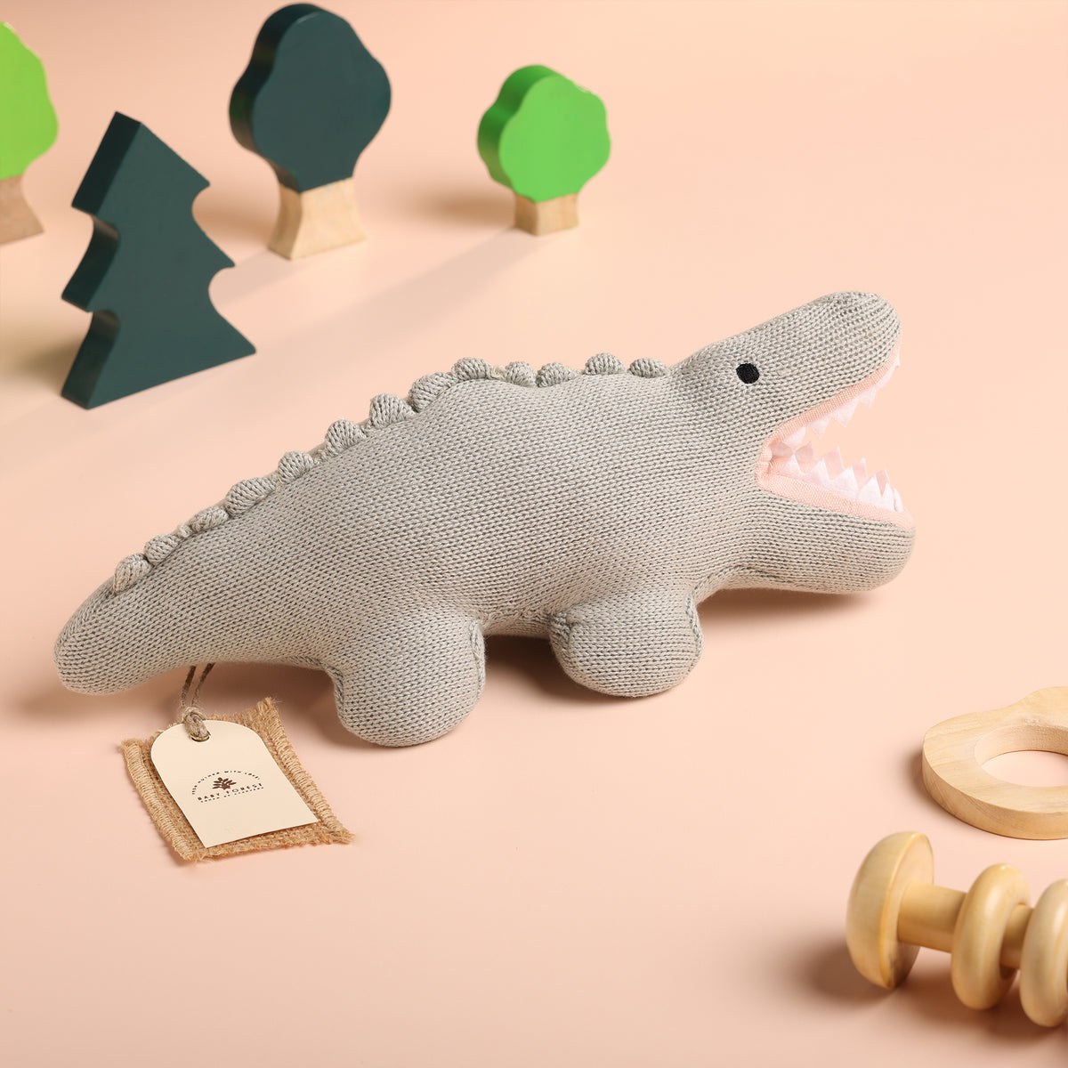 Cuddly Buddies Baby Croco Soft Toy Image 01