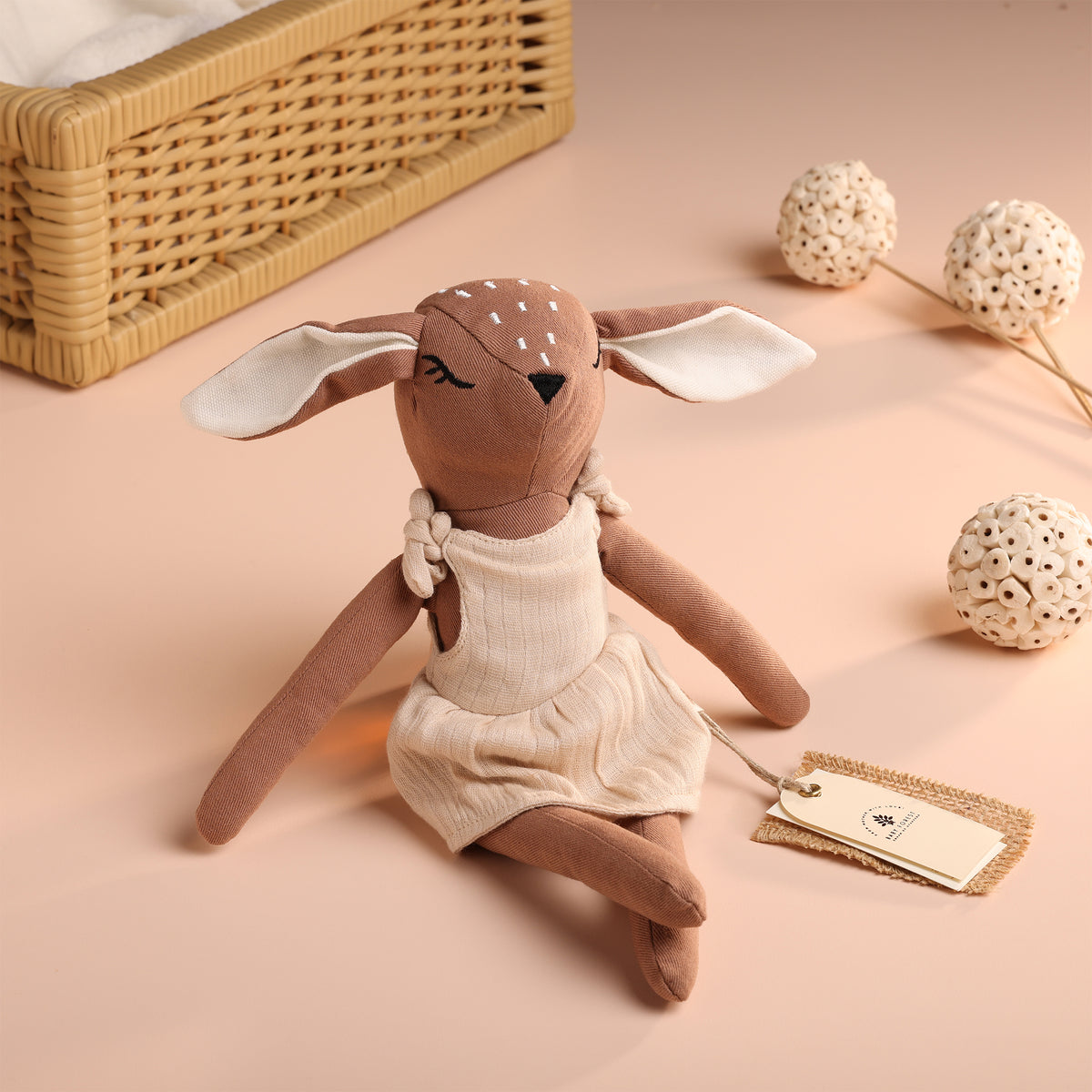 Cuddly Buddies Baby Deer Soft Toy Image 01