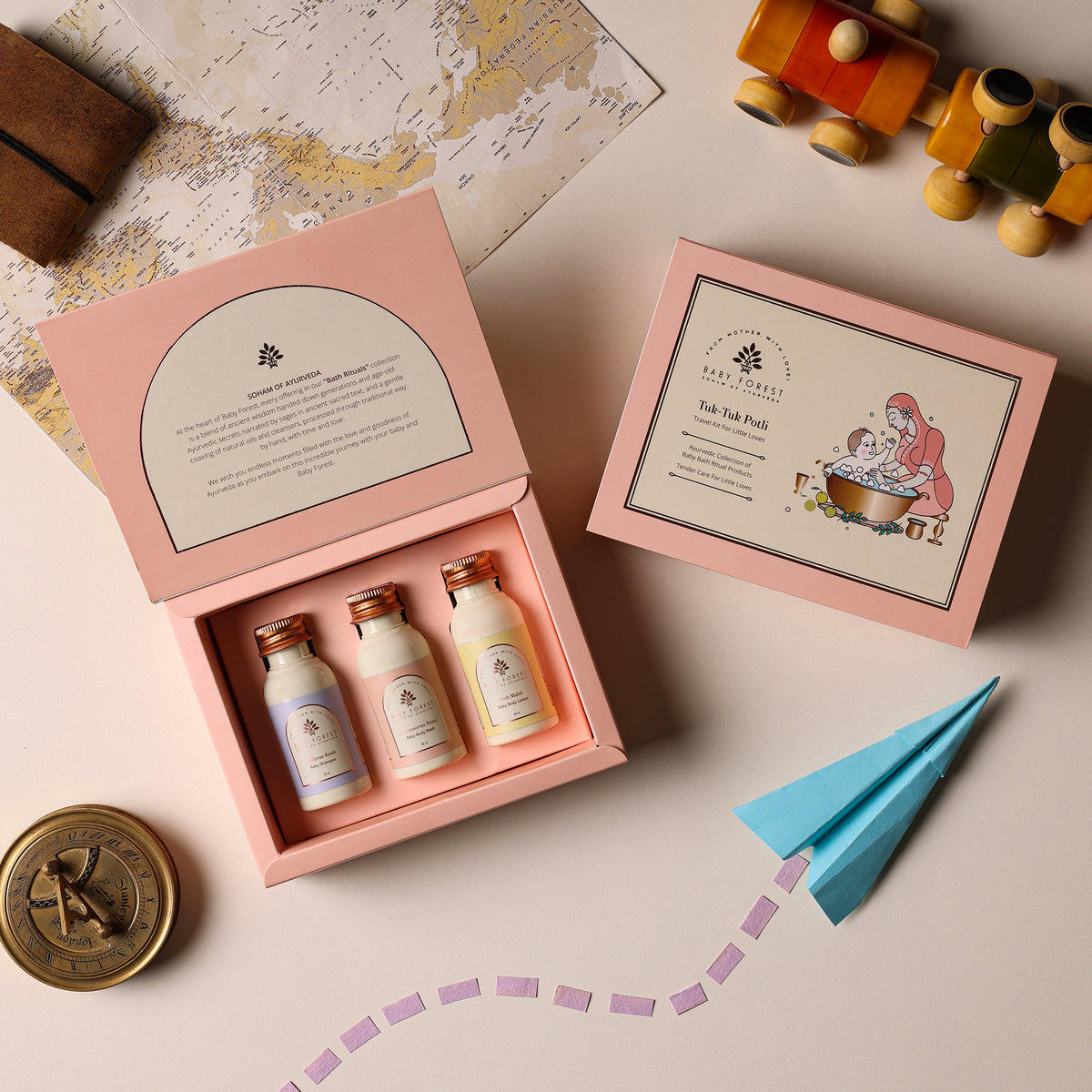 Tuk Tuk Potli- Baby Travel Kit Image 01