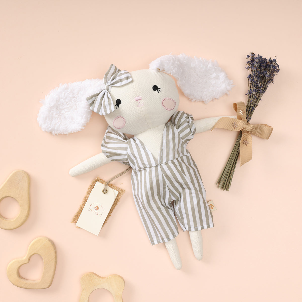 Cuddly Buddies Bunny Girl Soft Toy Image 01