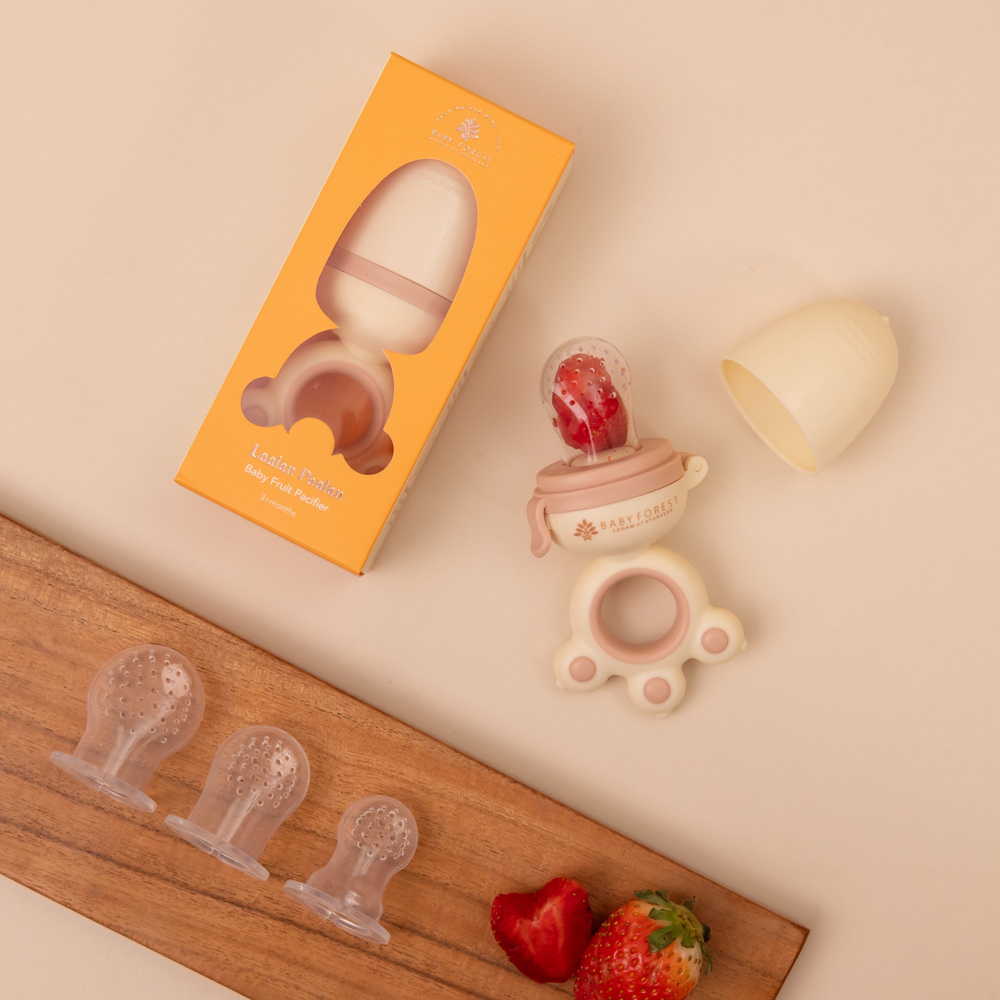 Laalan Paalan Baby Fruit Pacifier – Baby Forest