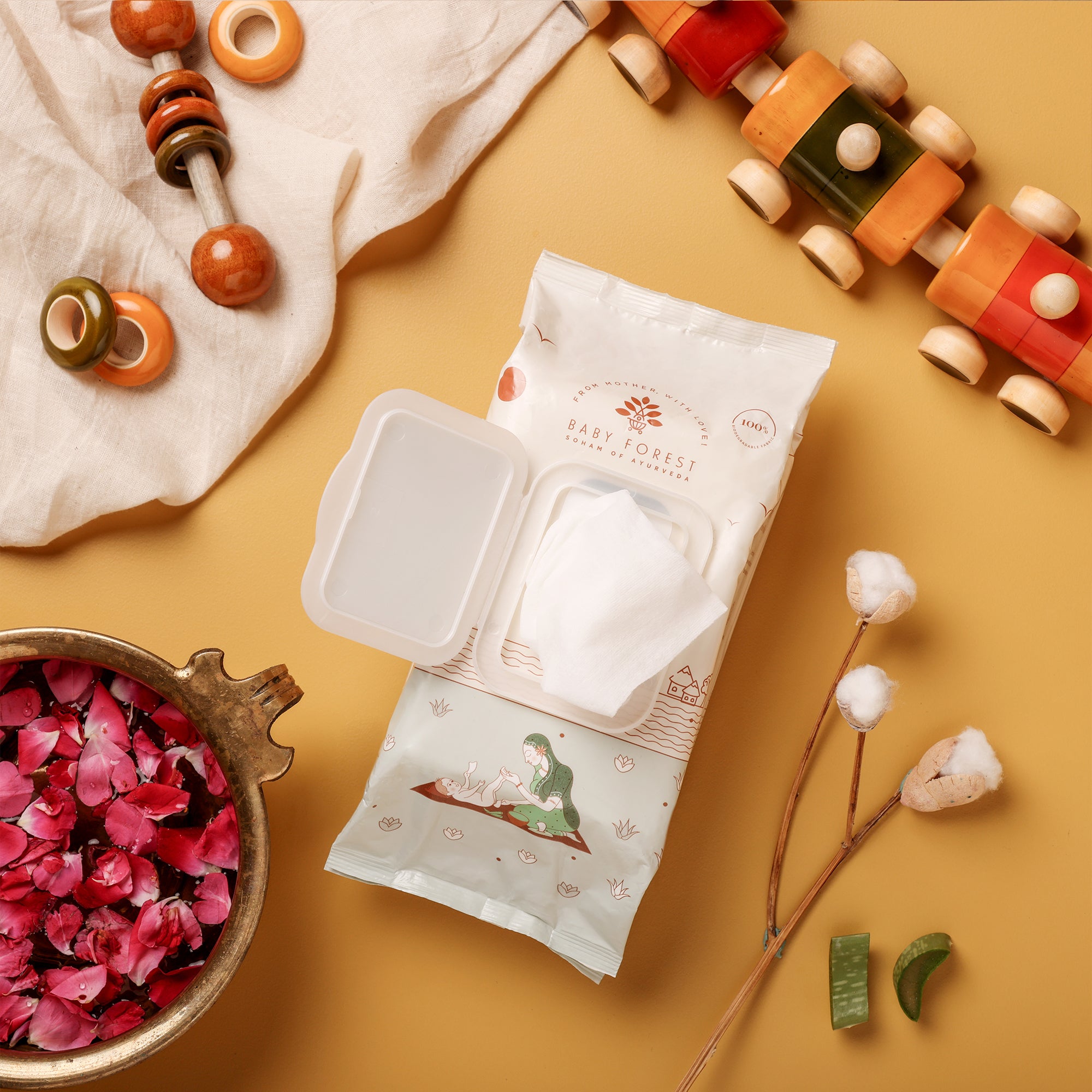 Mulmul Baby Wipes Image 04