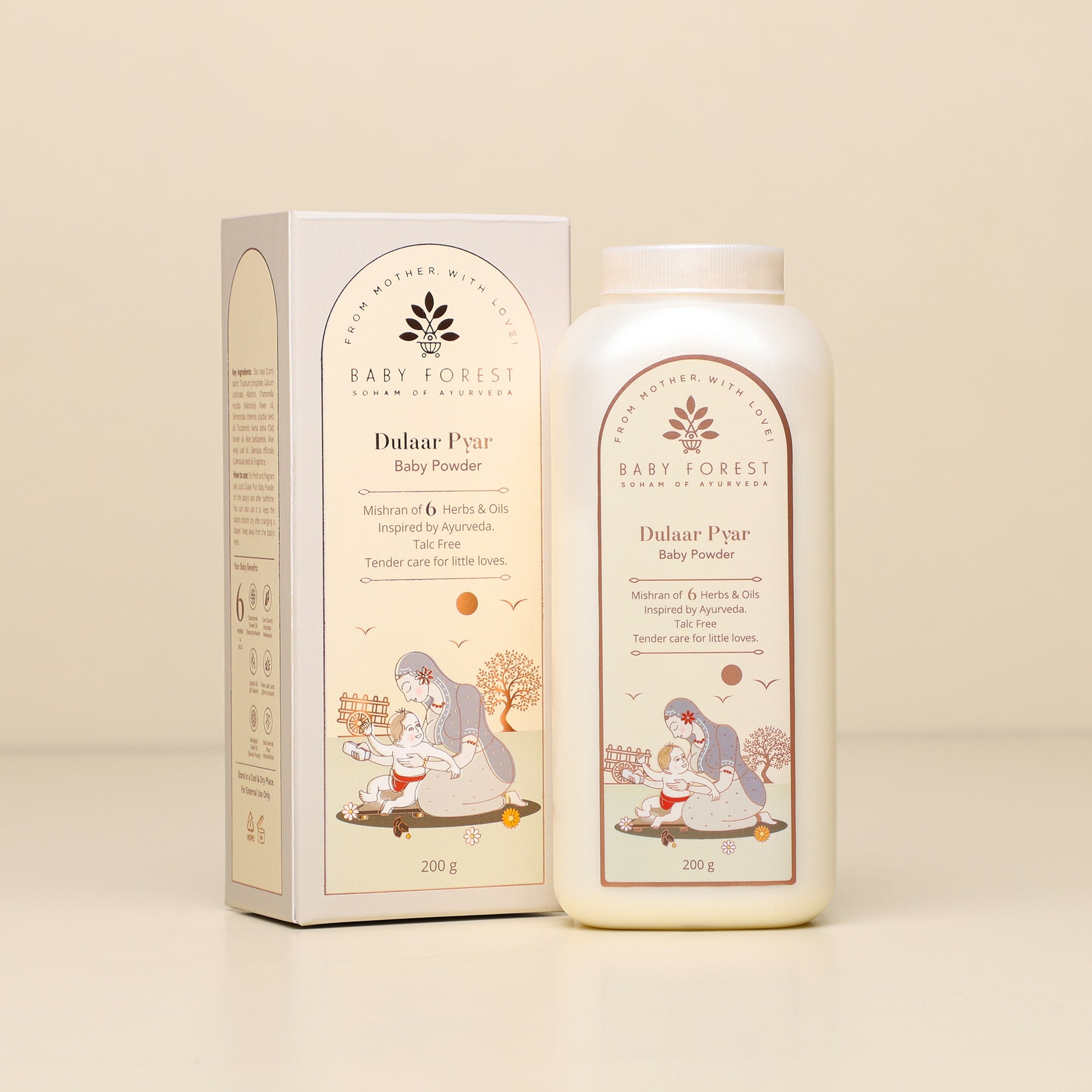 Dulaar Pyar Talc-Free Baby Powder Image 02