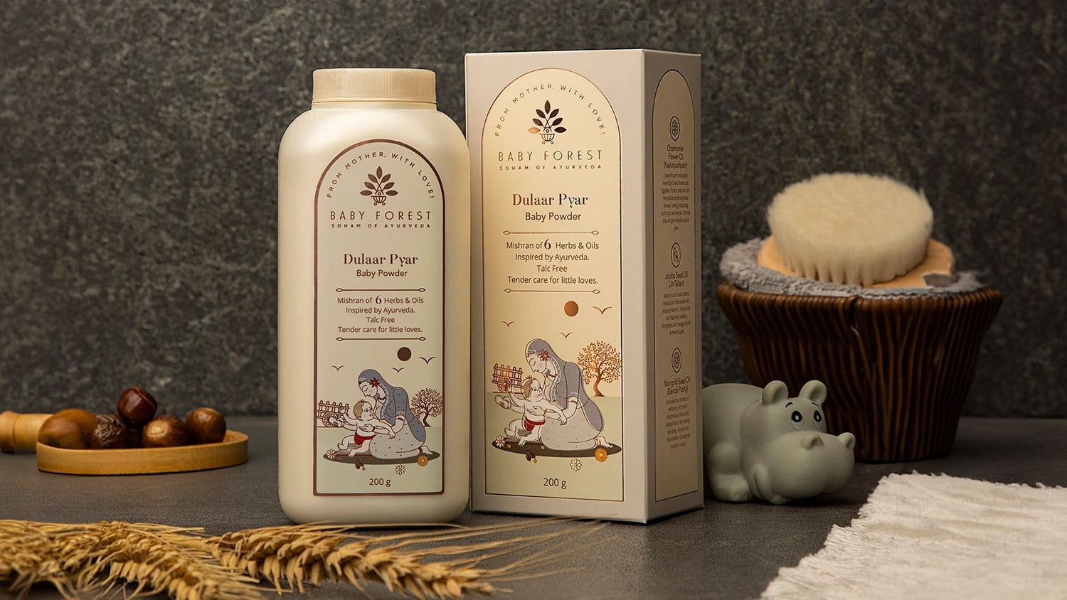 Talc Free Baby Powder