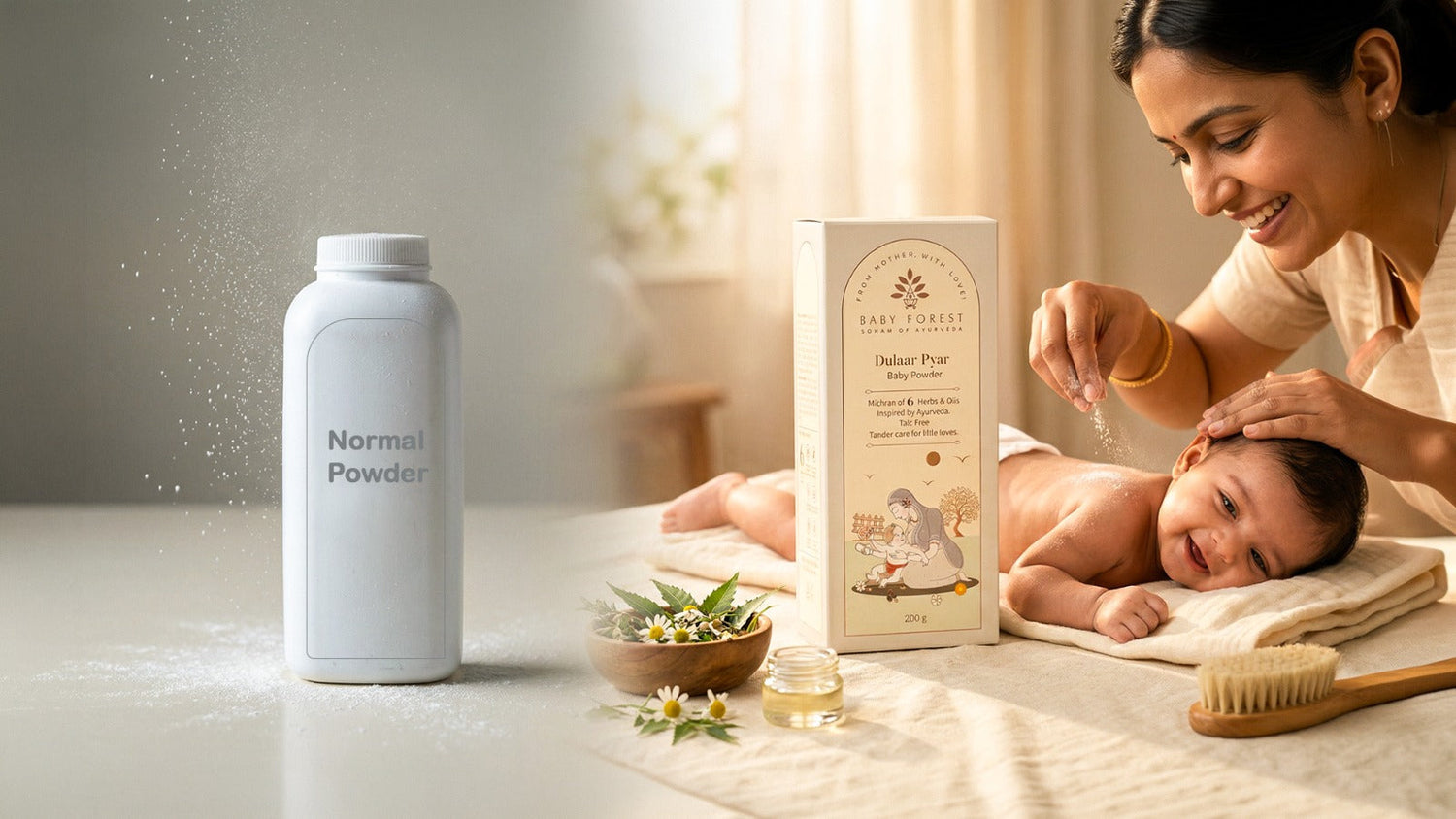 Regular vs Talc-Free Baby Powder: 7 Key Differences for Indian Parents