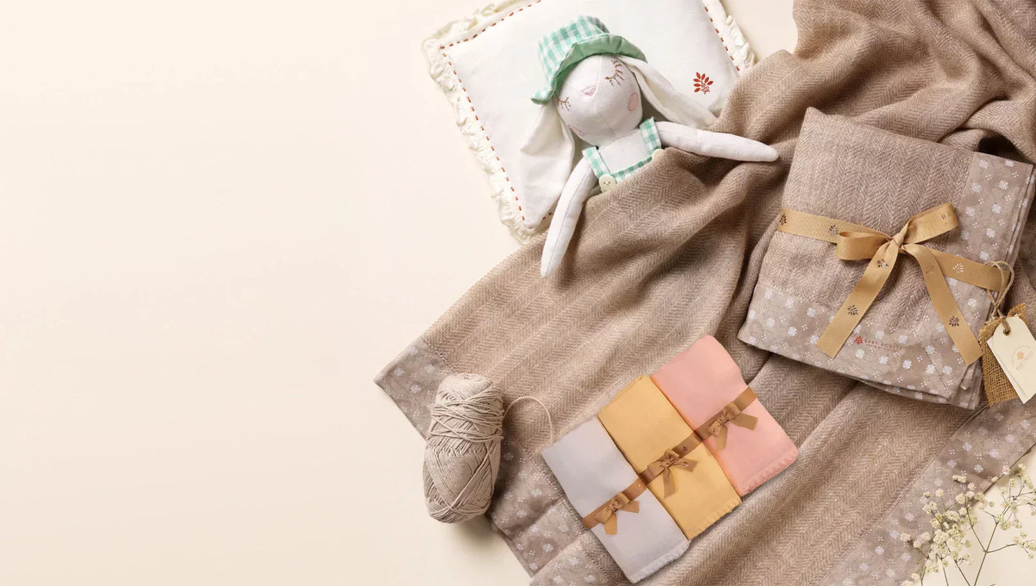 Swaddles & Pashmina Blankets: Gentle Comfort for Your Baby From Day One
