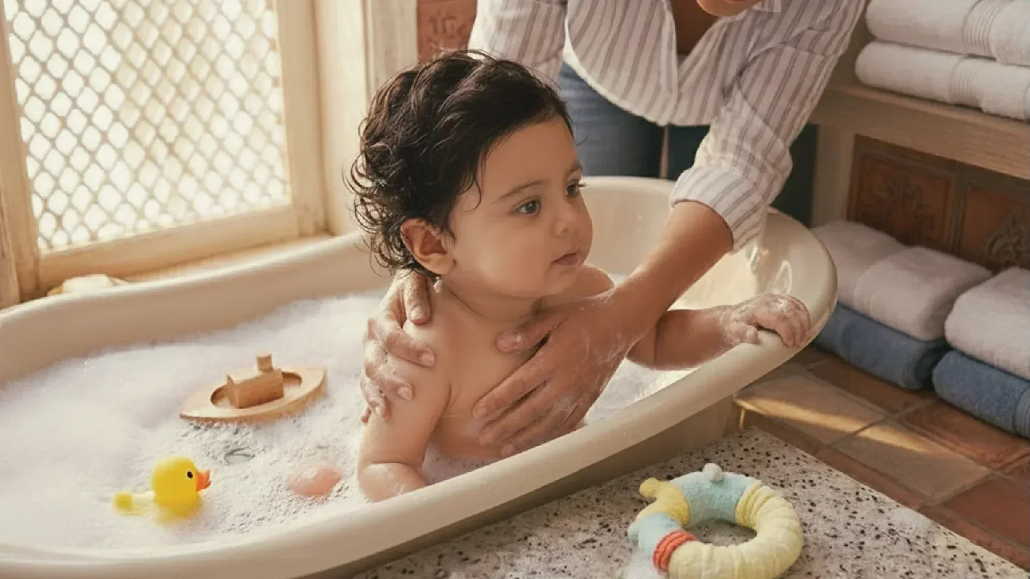The Infant Bath Routine That Keeps Your Newborn's Skin Safe and Nourished