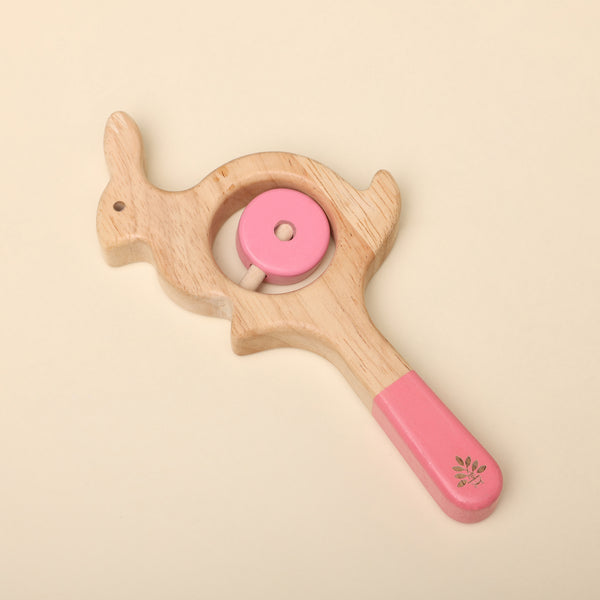 Buy Rabbit Wooden Rattly Toy OnlineBaby Forest