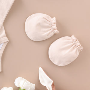 Poshaak Overlap Baby Bodysuit - Peach Dust Image 08