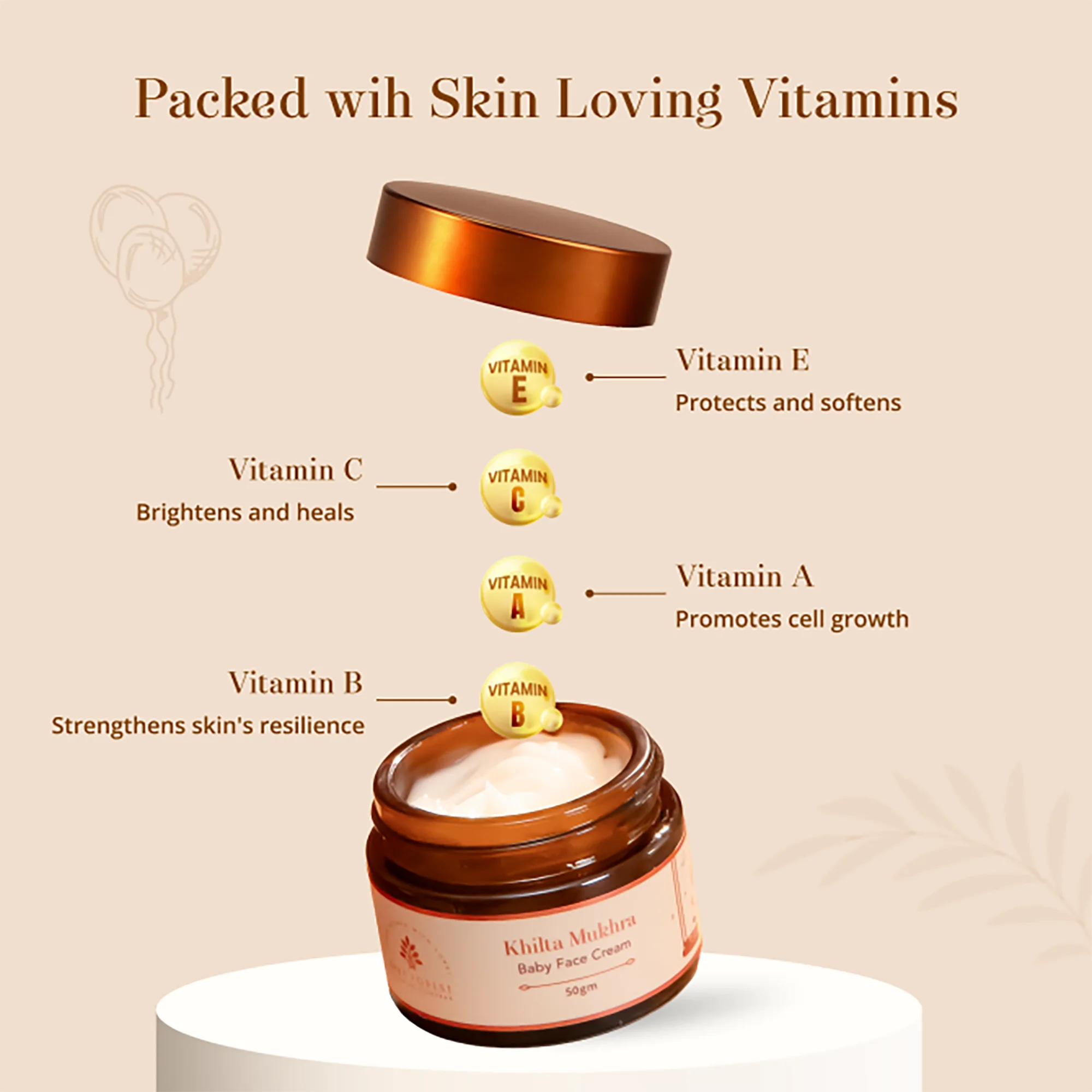 Khilta Mukhra Baby Face Cream