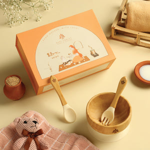 Laad Dulaar Baby Bamboo Feeding Bowl Image 03