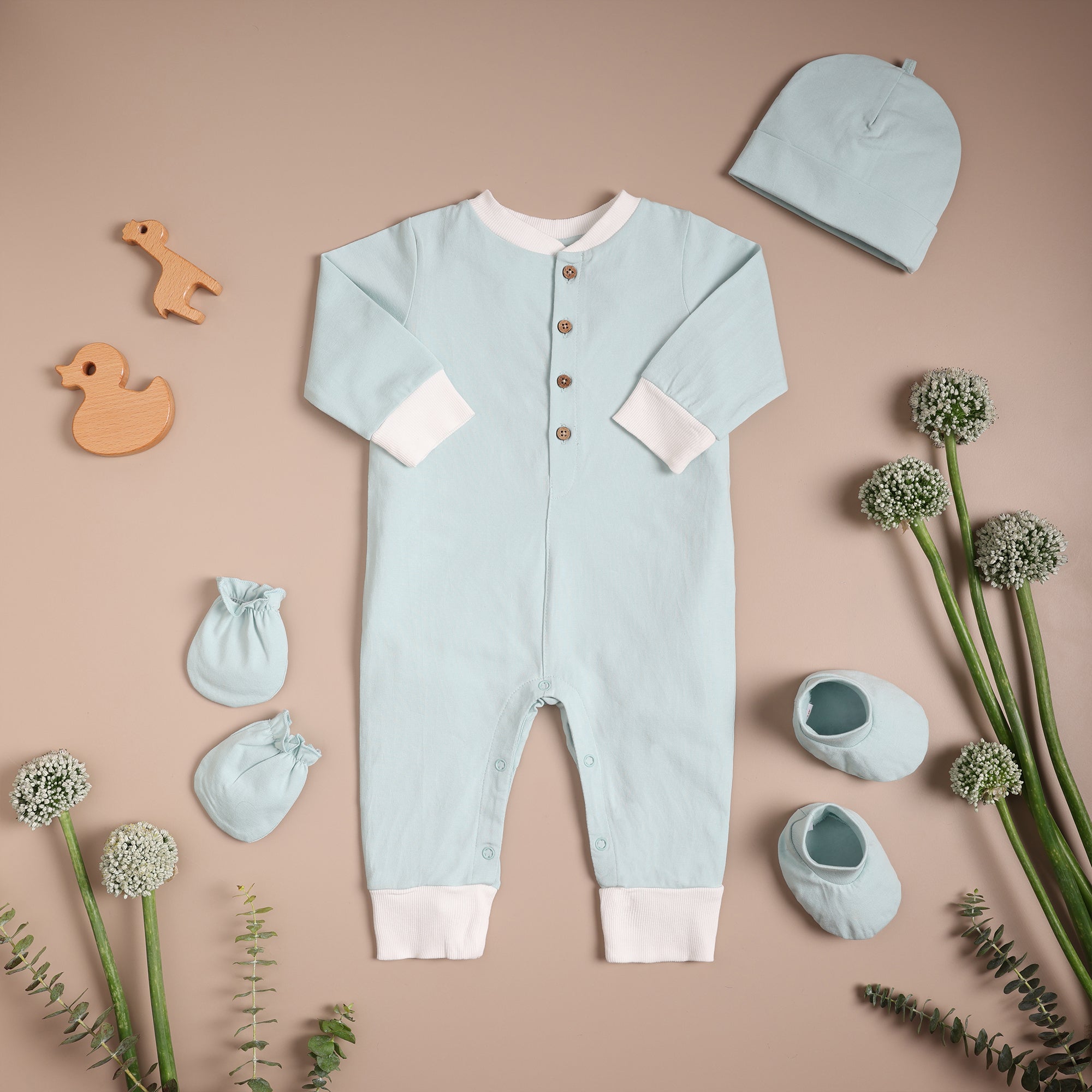 Poshaak Baby Romper Set
