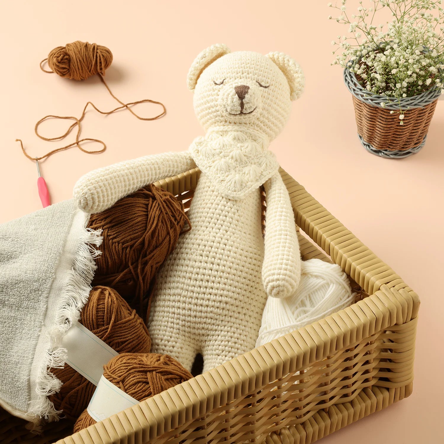 Crochet Karigari Cuddly Teddy Toy Image 01