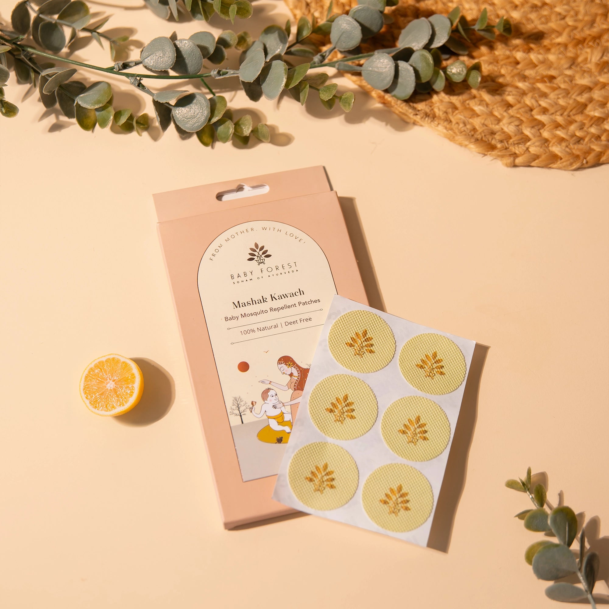 Mashak Kawach Baby Mosquito Repellent Patches