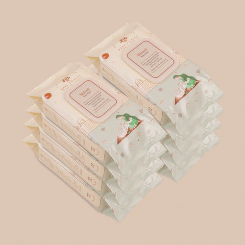 Mulmul Baby Wipes Pack of 8