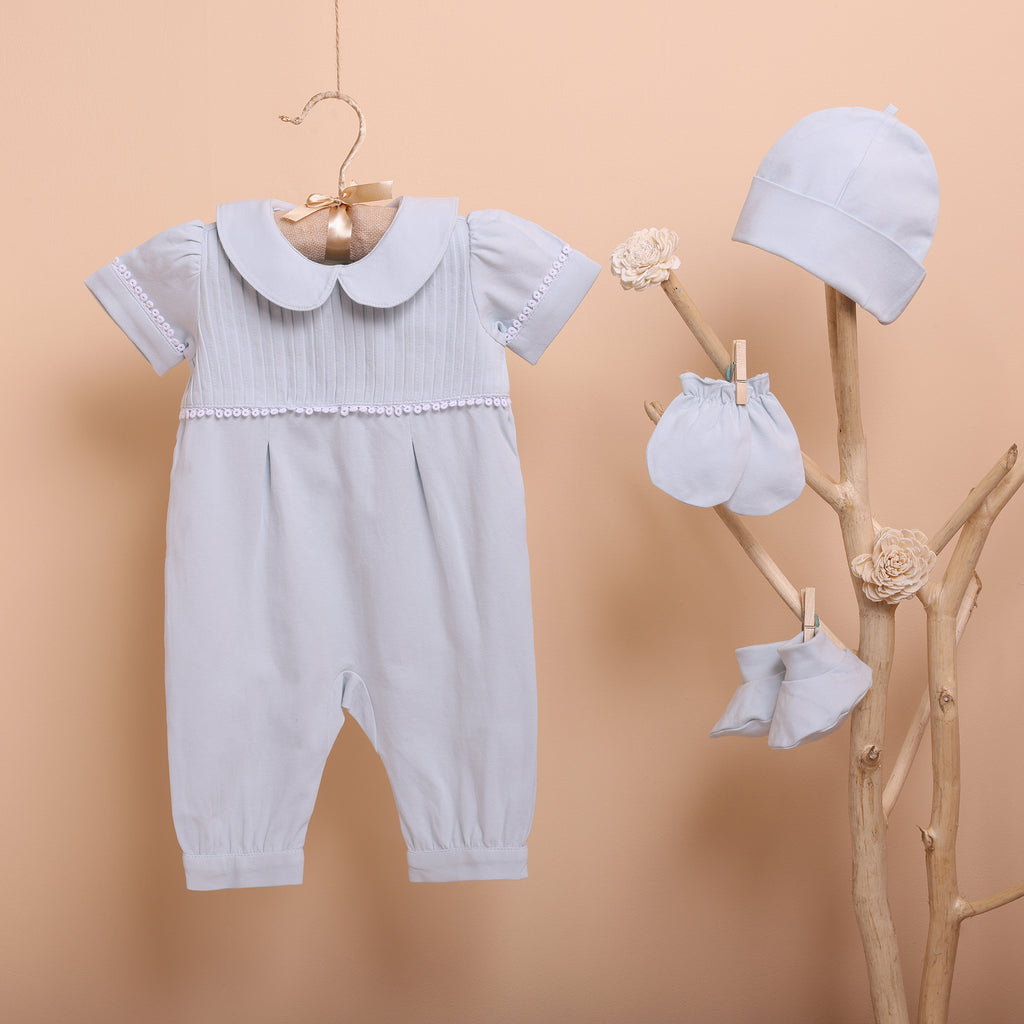 Baby Clothes Peter Pan Collar Onesie Girl Buy Baby Bodysuit Set