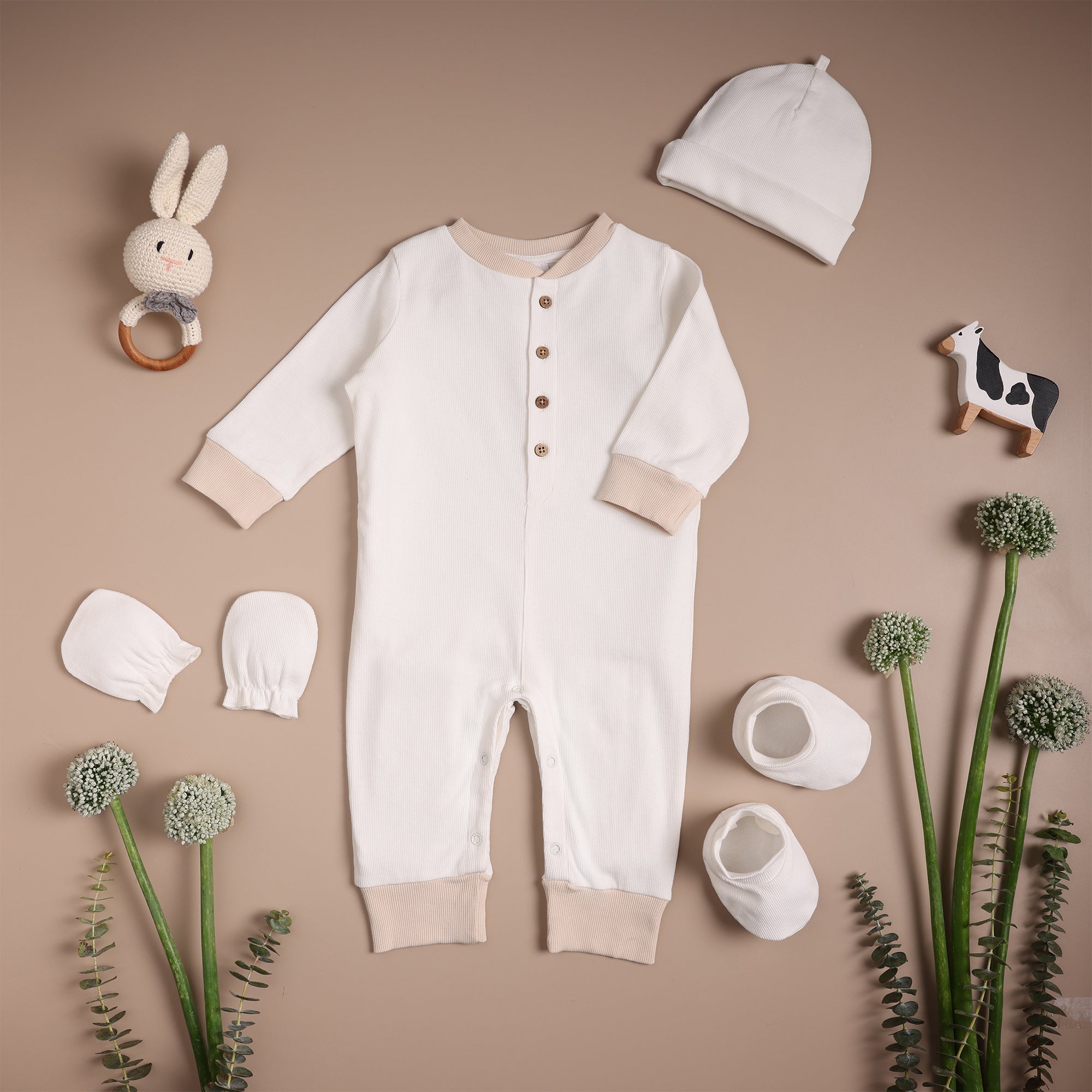 Poshaak Baby Romper Set
