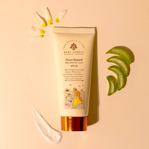 Surya Kawach SPF30 Baby Sunscreen Lotion