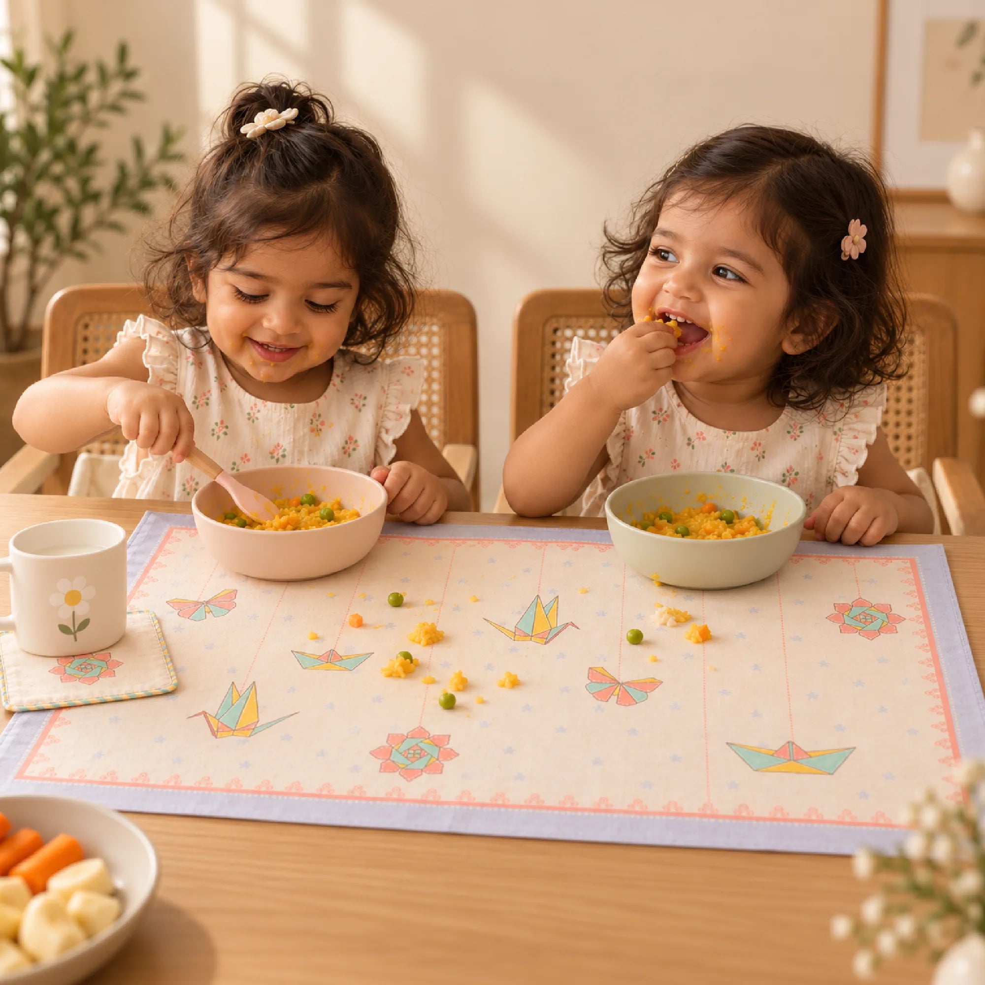 Dining Mat and Coaster Set for Kids Image 02