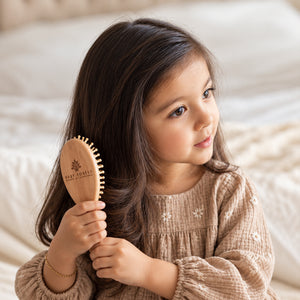 Sunehere Resham Neem Wood Comb for Kids - Image 04