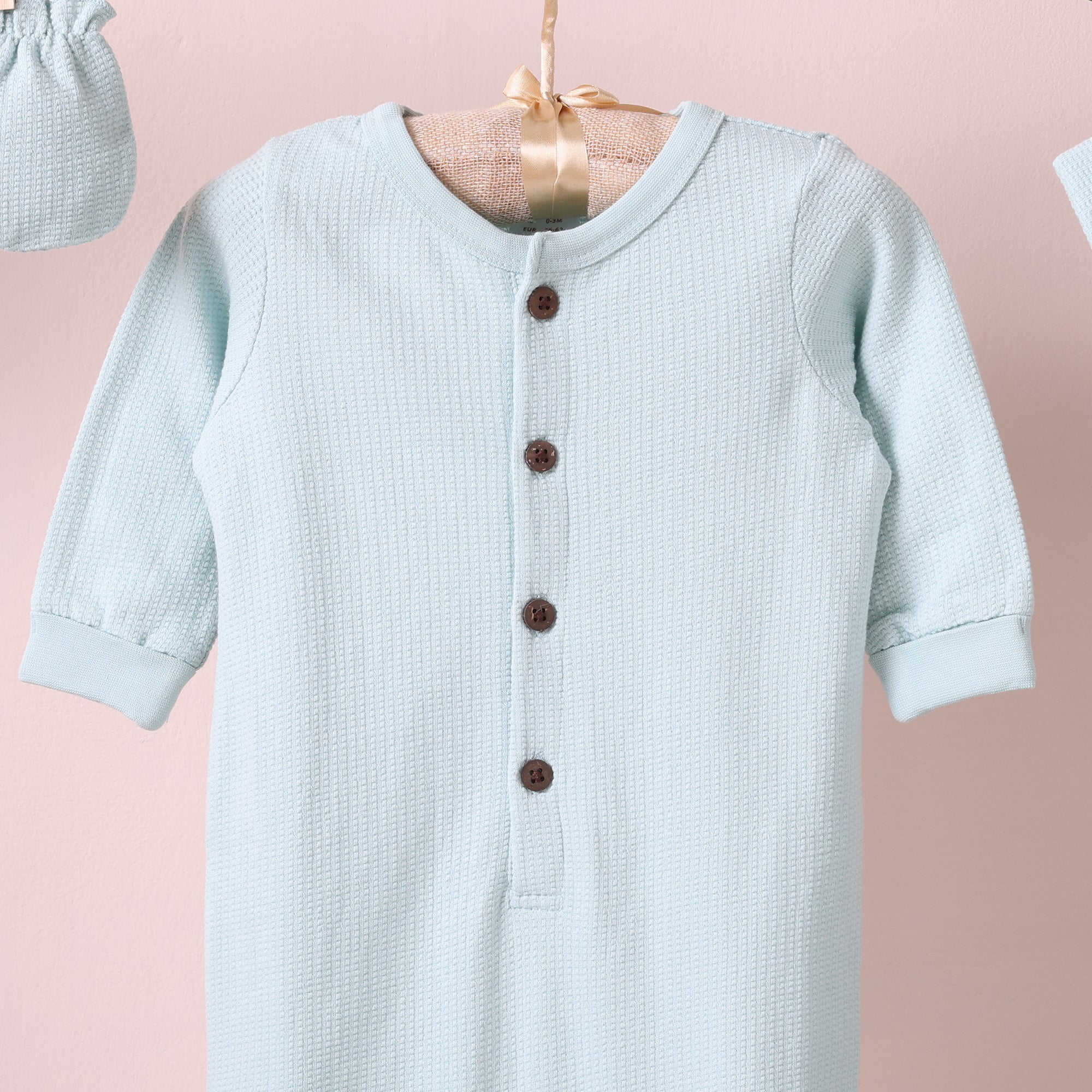 Poshaak Baby Overall Romper Set - Moonlight Jade Image 02