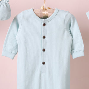 Poshaak Baby Overall Romper Set - Moonlight Jade Image 02