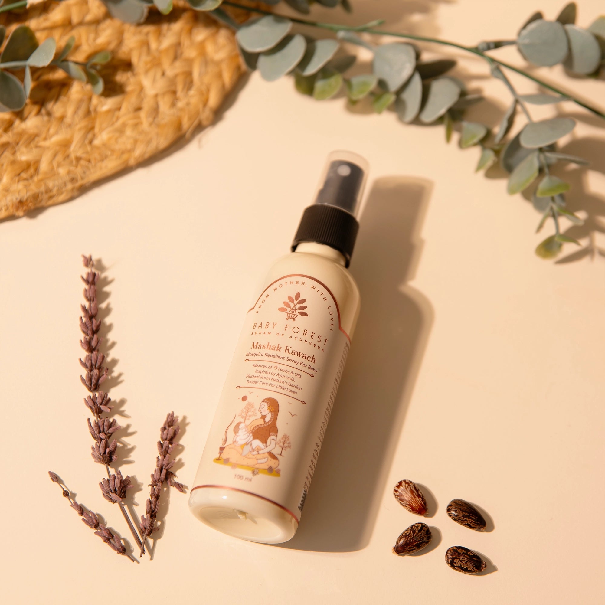 Mashak Kawach Baby Mosquito Repellent Spray