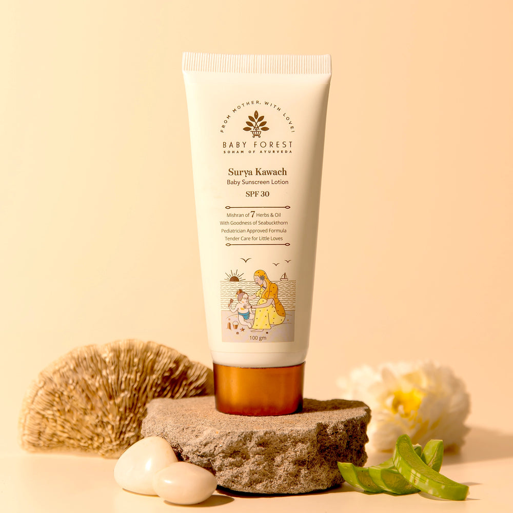 Surya Kawach SPF30 Baby Sunscreen Lotion