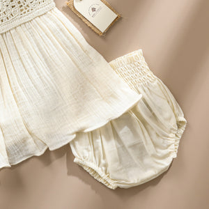 Poshaak Hand Crochet Baby Girl Dress Image 03