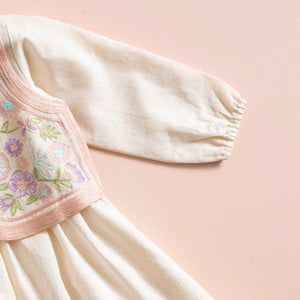 Poshaak Dress with Embroidered Jacket Image 03