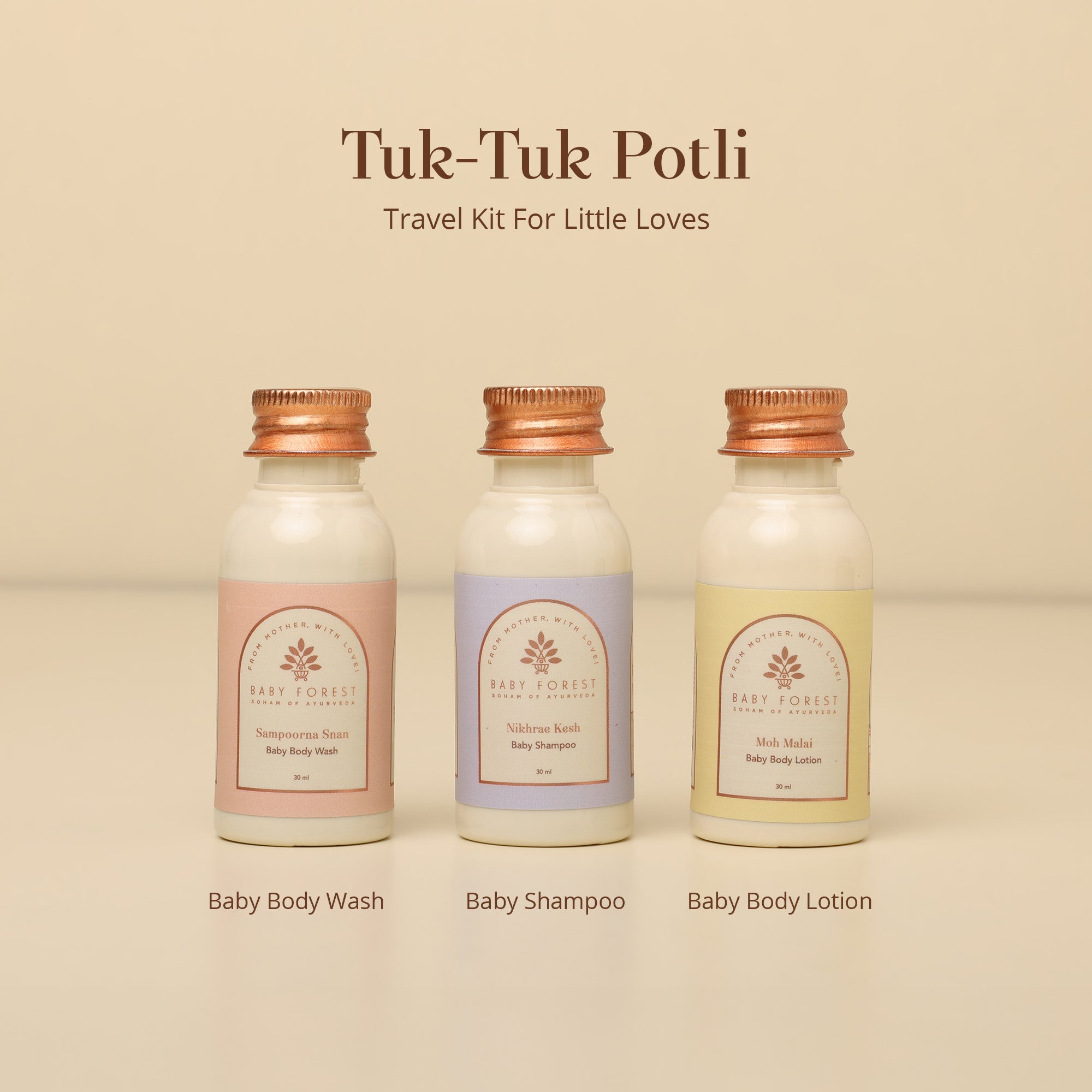 Tuk Tuk Potli- Baby Travel Kit