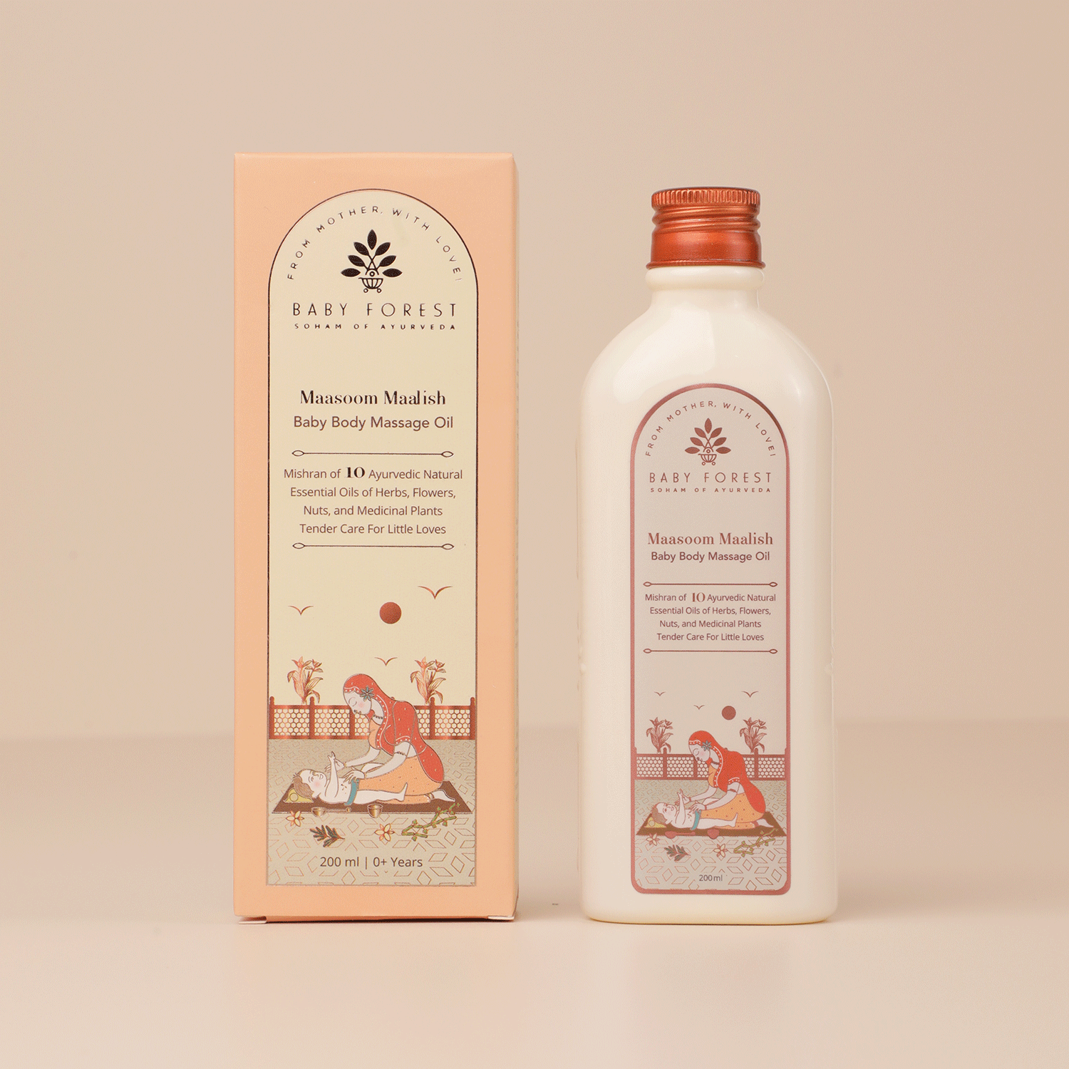 Maasoom Maalish Baby Body Massage – Baby Forest