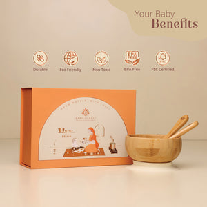 Laad Dulaar Baby Bamboo Feeding Bowl Product Features