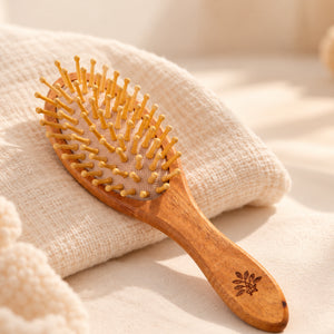 Sunehere Resham Neem Wood Comb for Kids - Image 03