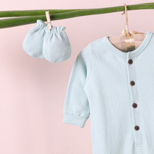 Poshaak Baby Overall Romper Set - Moonlight Jade Image 03