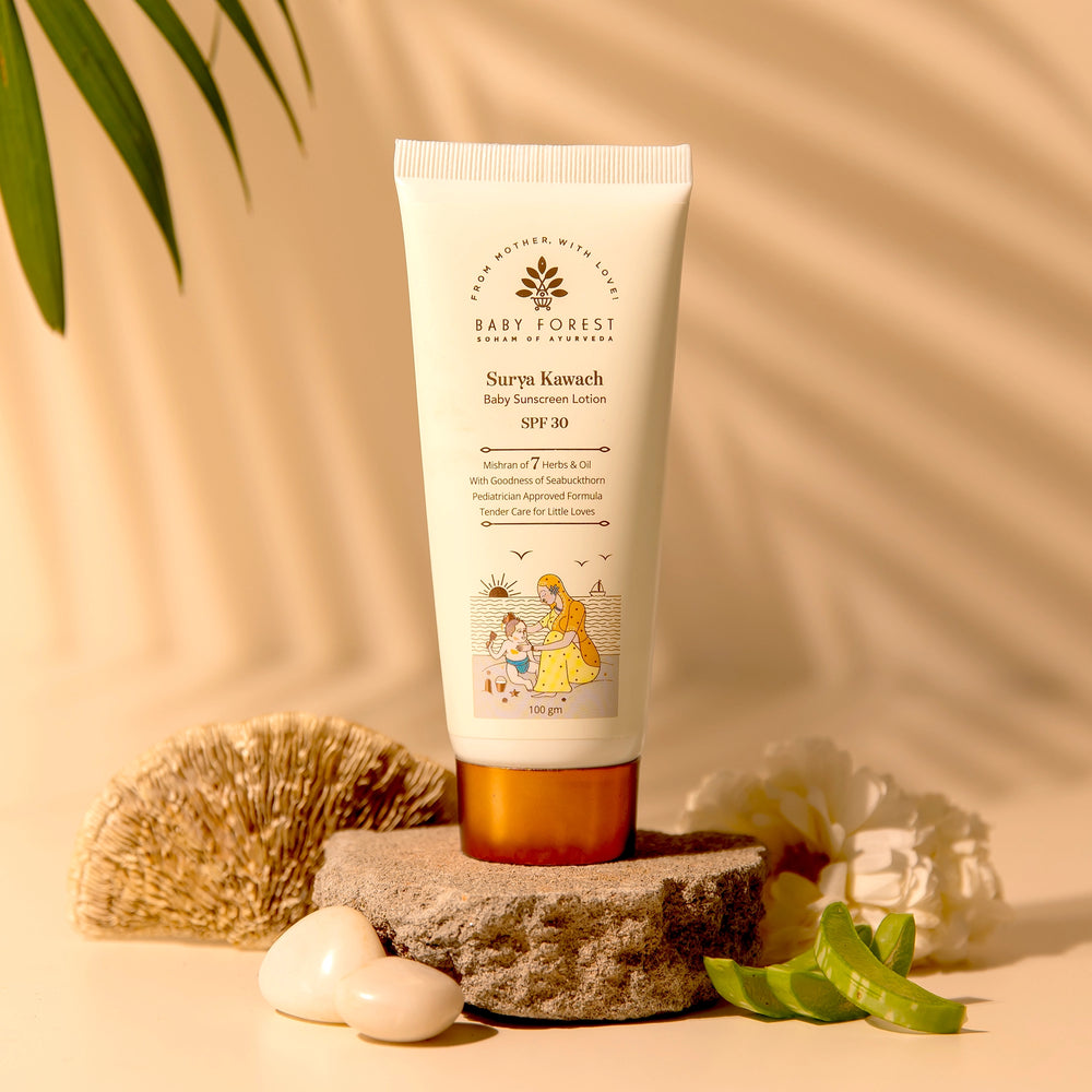 Surya Kawach SPF30 Baby Sunscreen Lotion