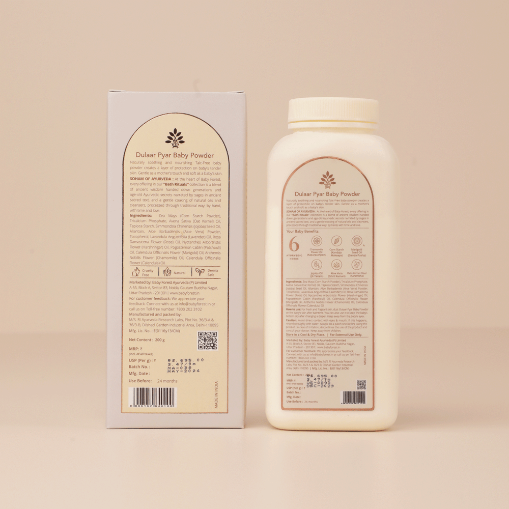 Dulaar Pyar Talc-Free Baby Powder