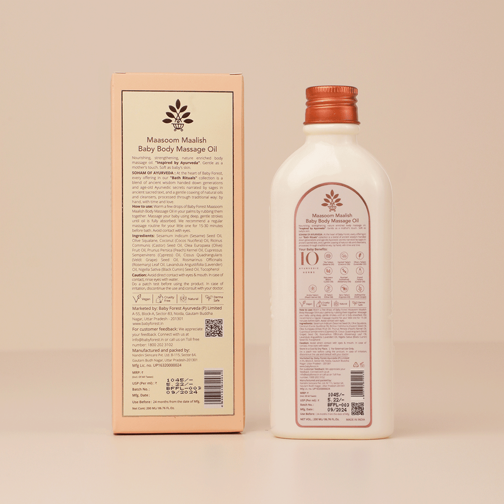 Maasoom Maalish Baby Body Massage Oil