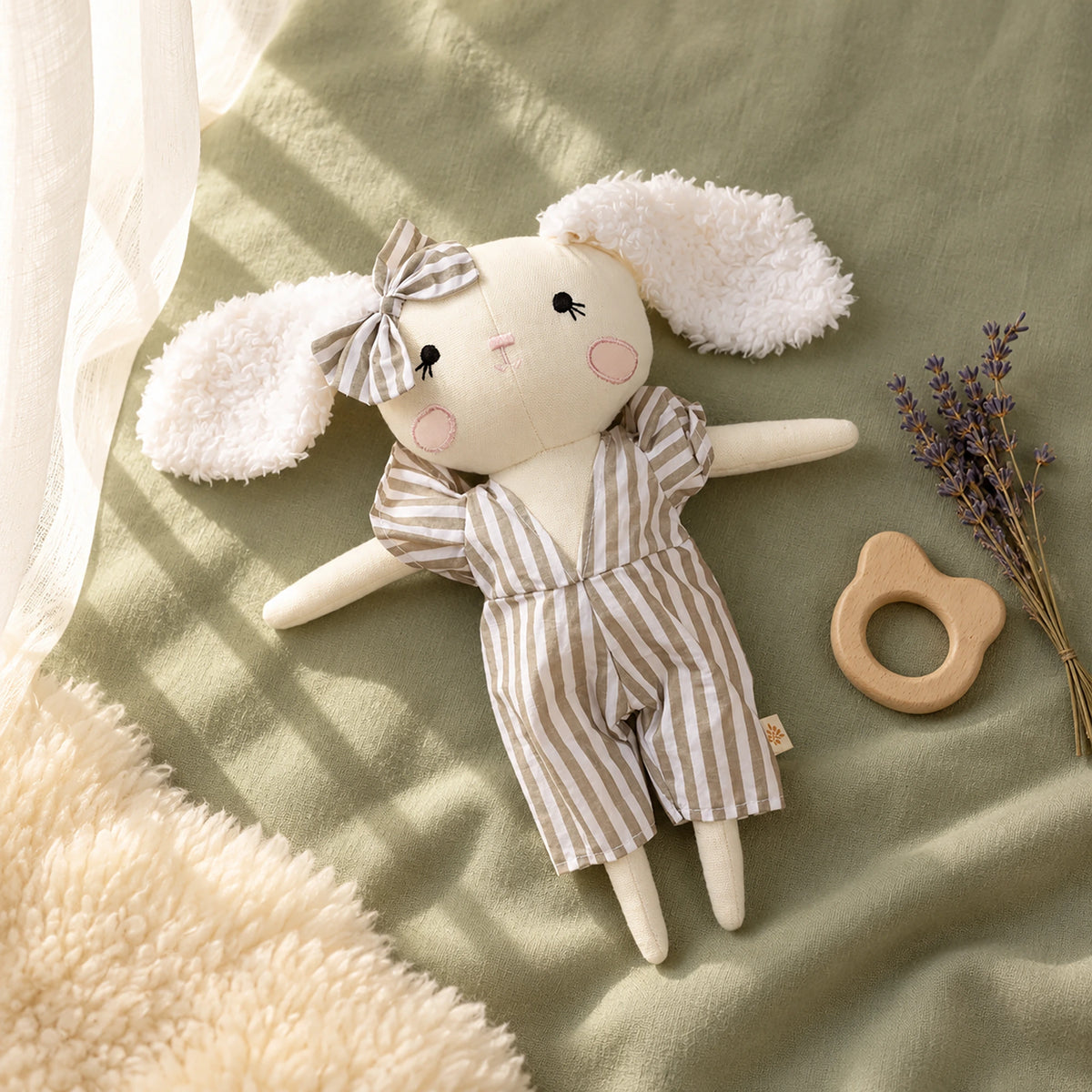 Cuddly Buddies Bunny Girl Soft Toy