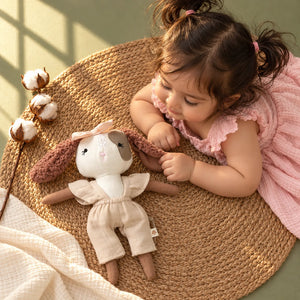 Cuddly Buddies Little Kitty Soft Toy with a Baby