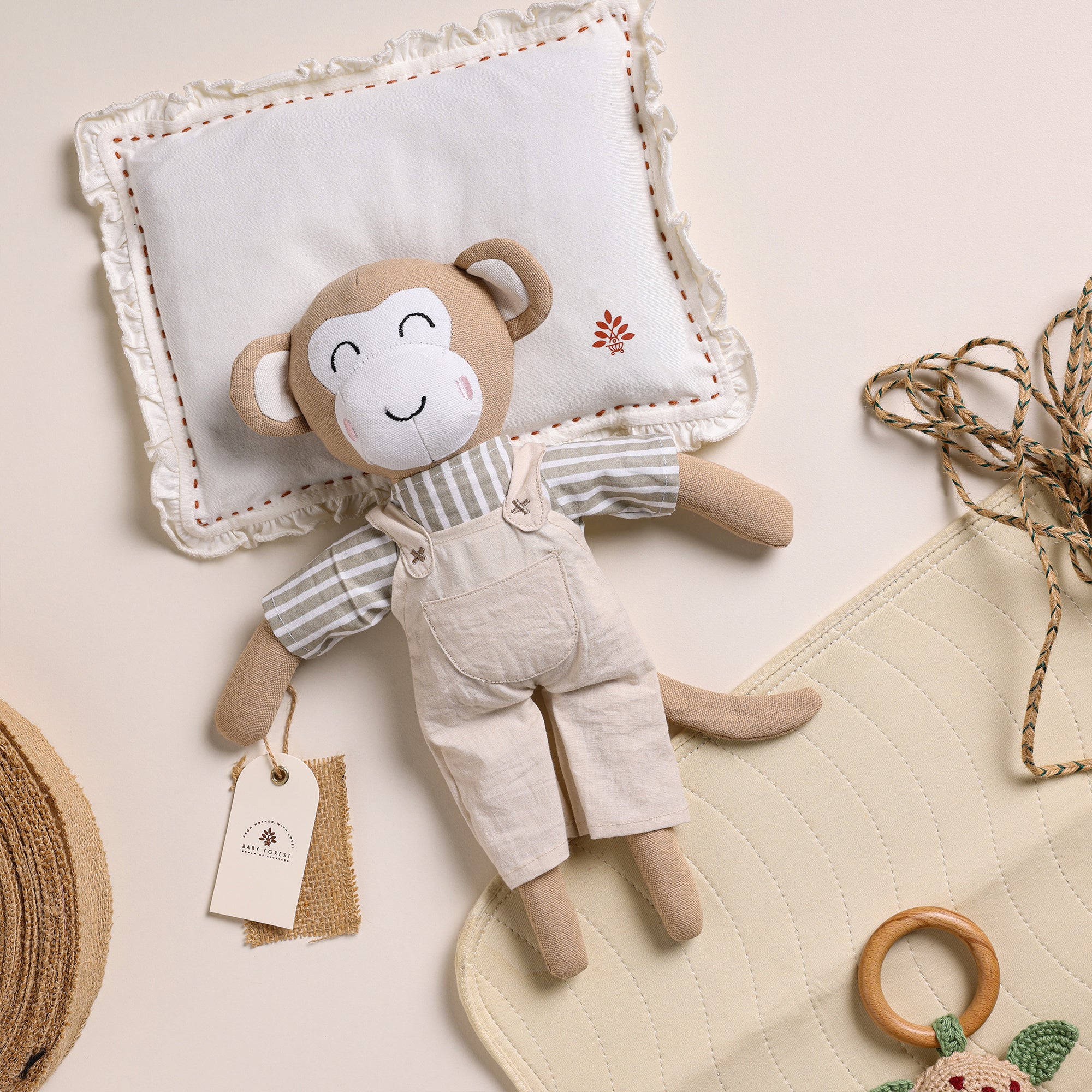 Cuddly Buddies Mr. Monkey Soft Toy Image 01