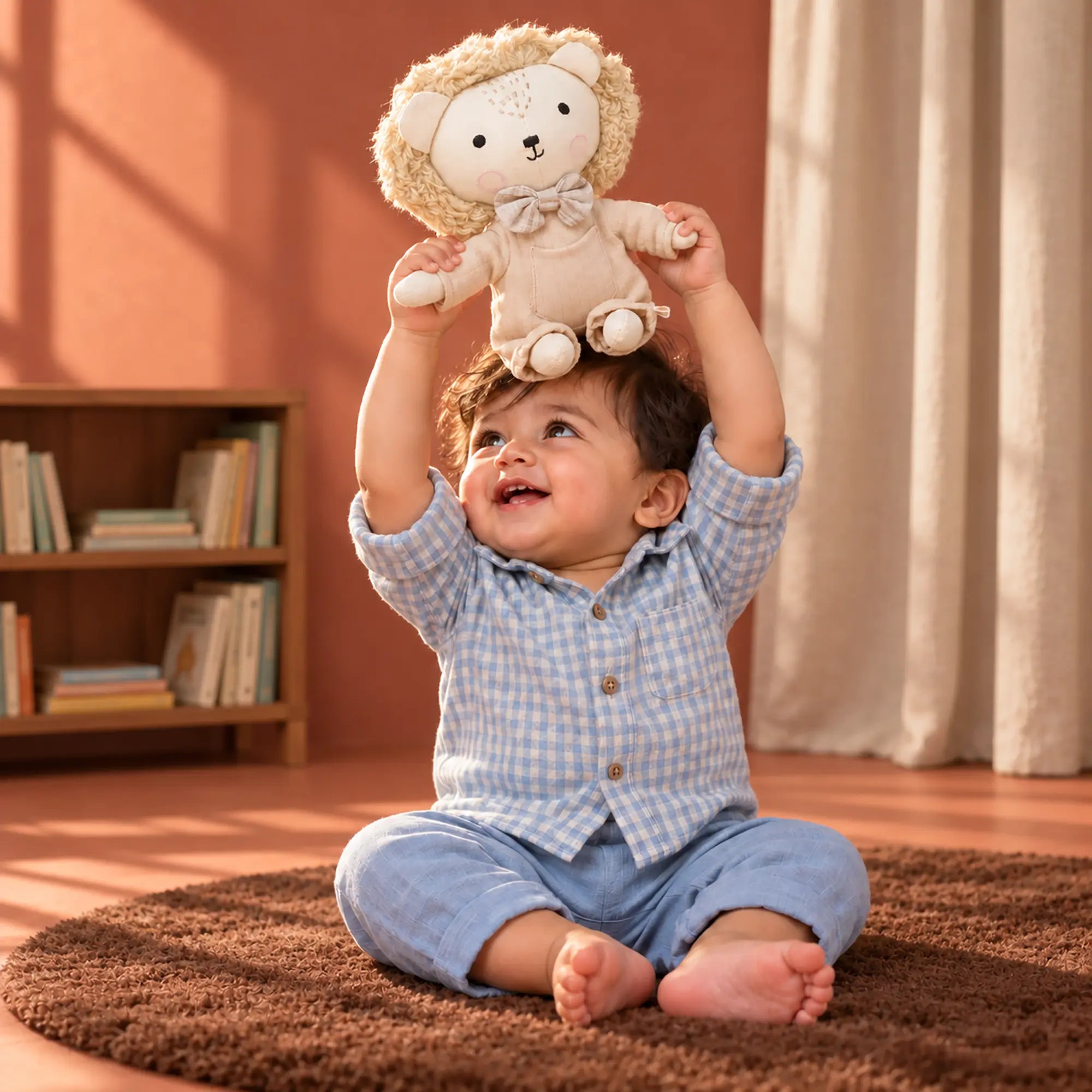 Cuddly Buddies Smart Lion Soft Toy_2