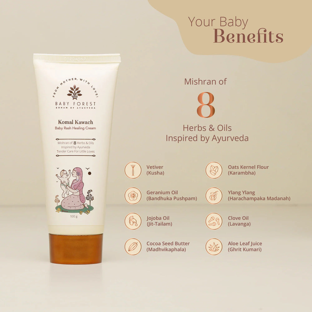 Komal Kawach Baby Rash Healing Cream