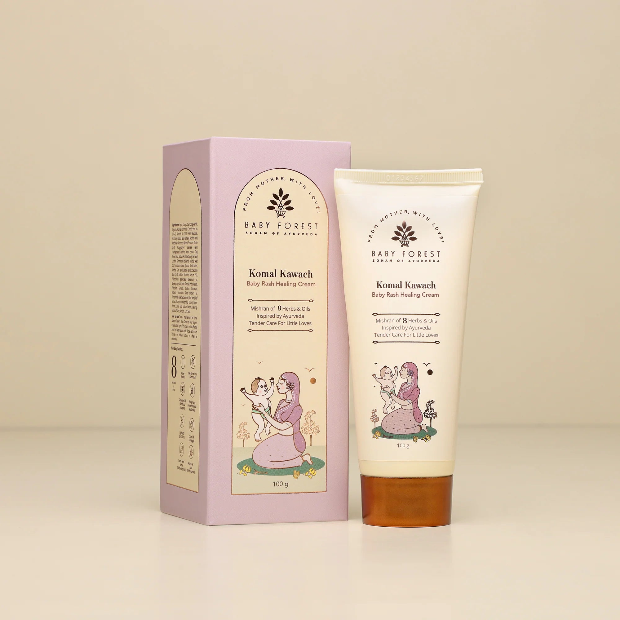 Komal Kawach Baby Rash Healing Cream