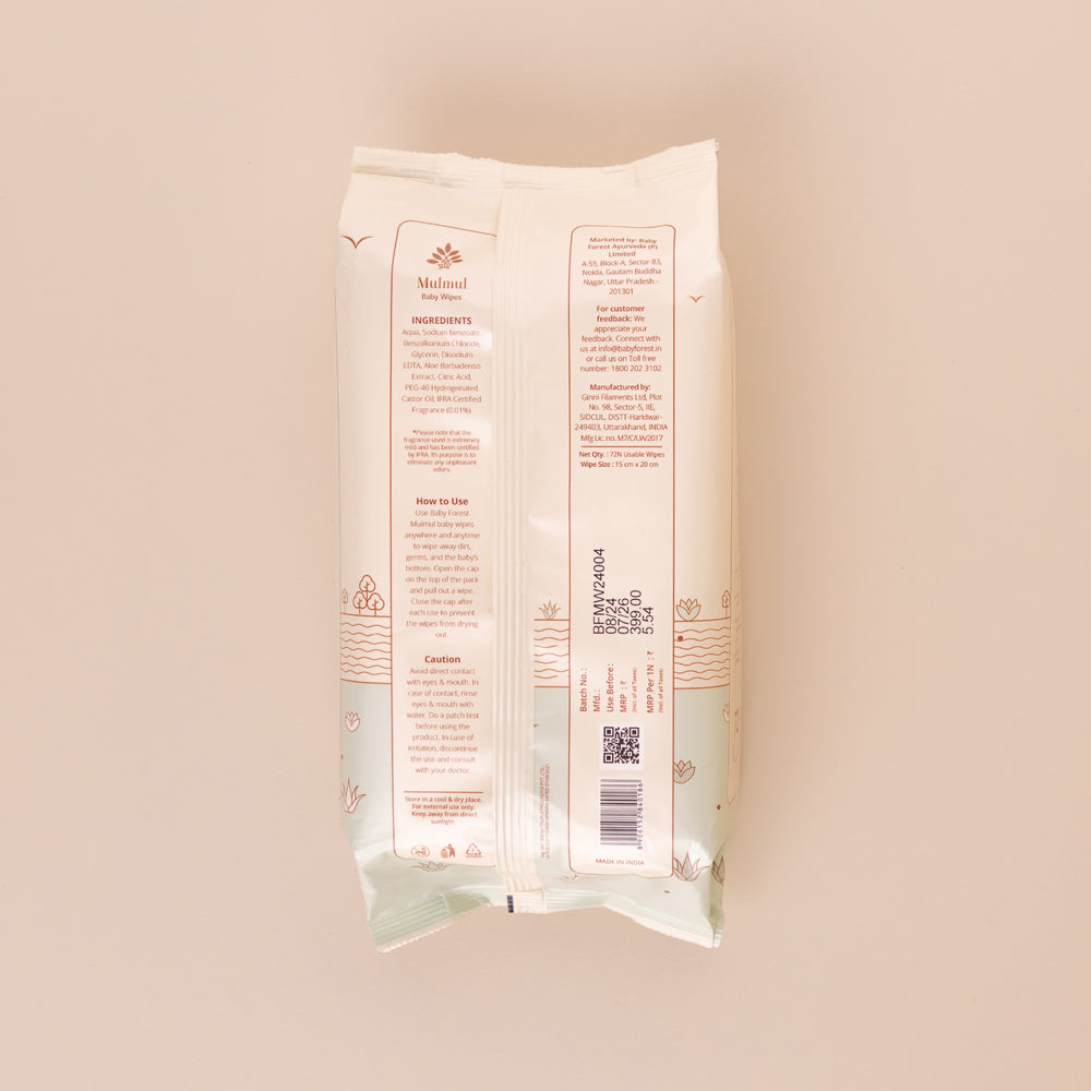 Mulmul Baby Wipes