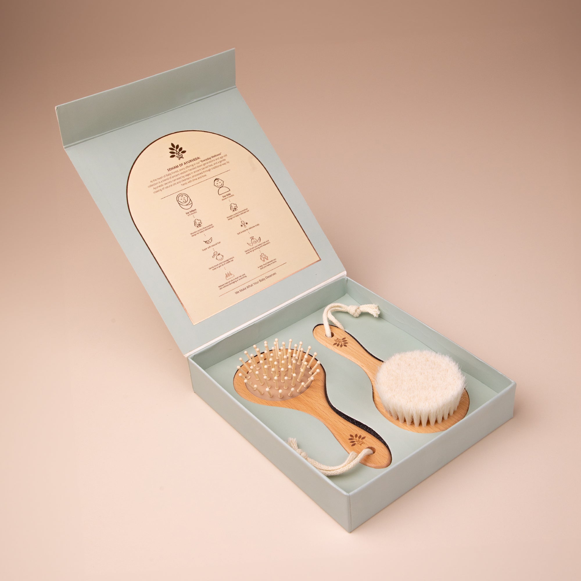 Sunehere Resham - Beech Wood Baby Comb