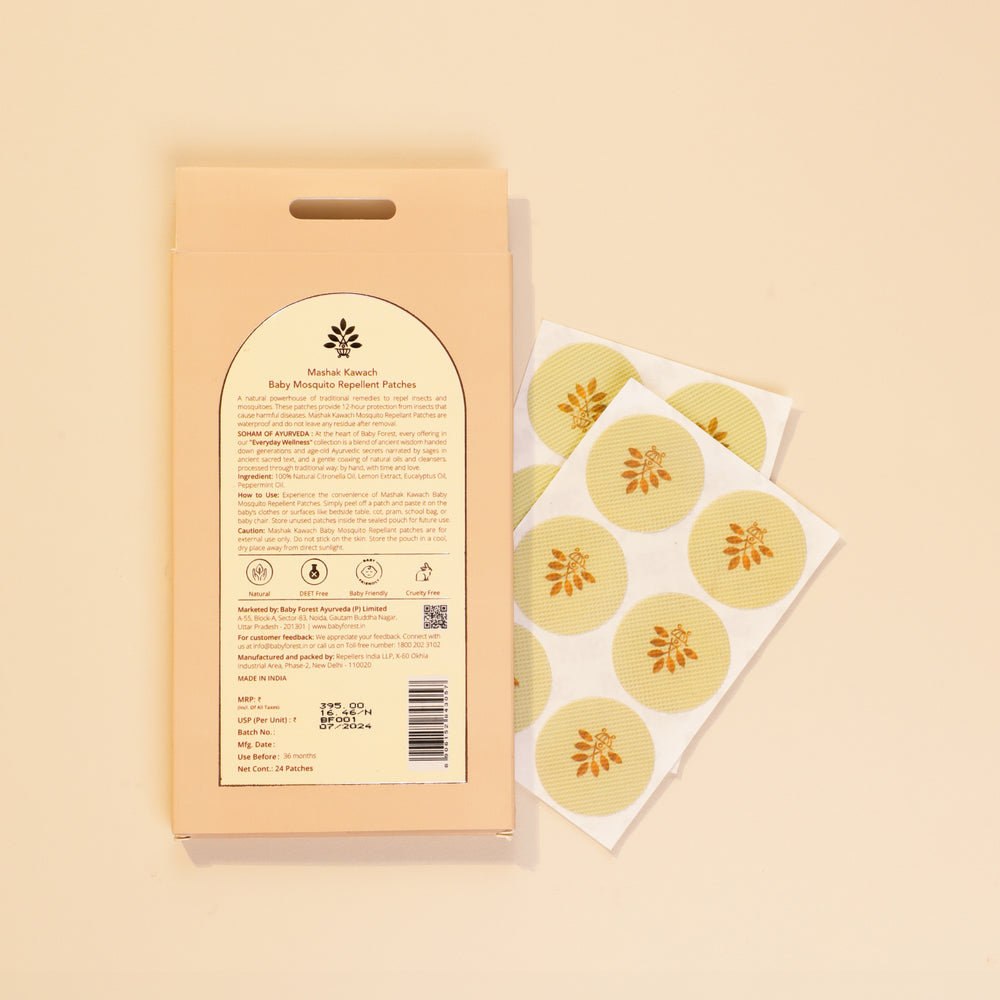 Mashak Kawach Baby Mosquito Repellent Patches