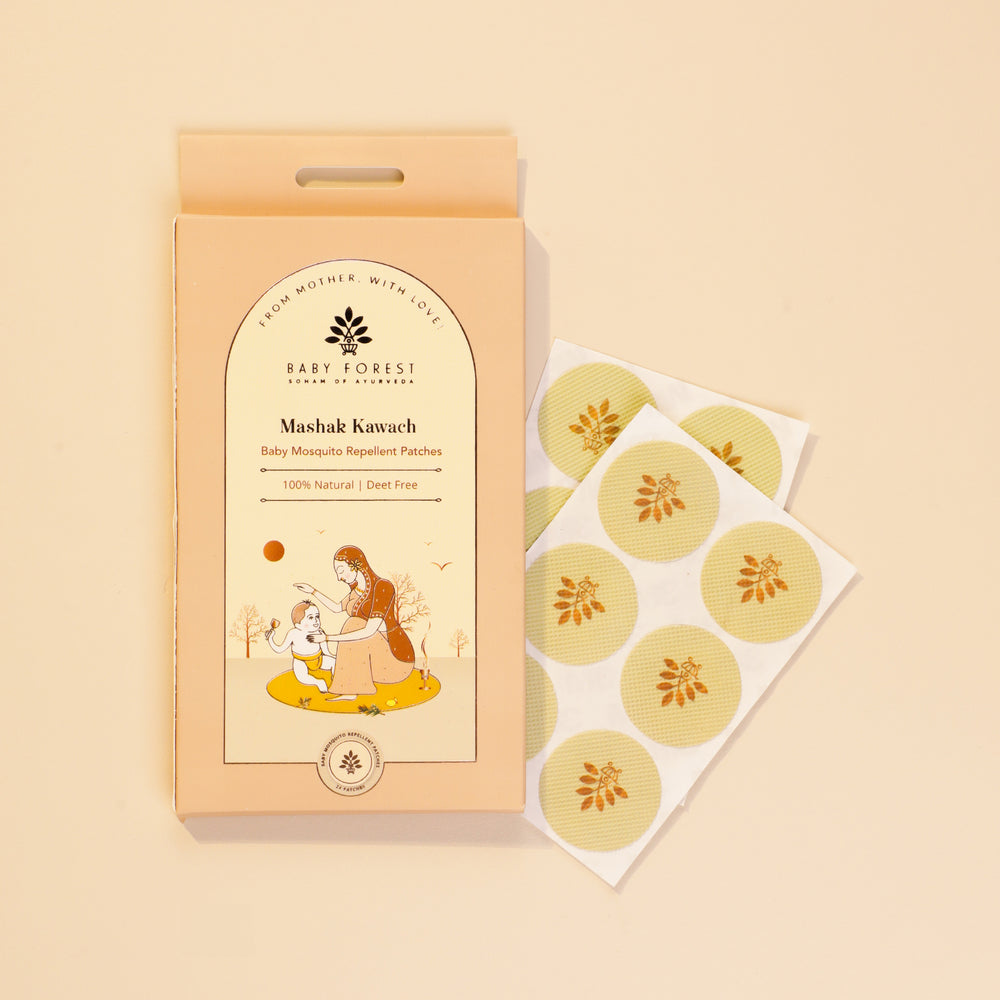 Mashak Kawach Baby Mosquito Repellent Patches